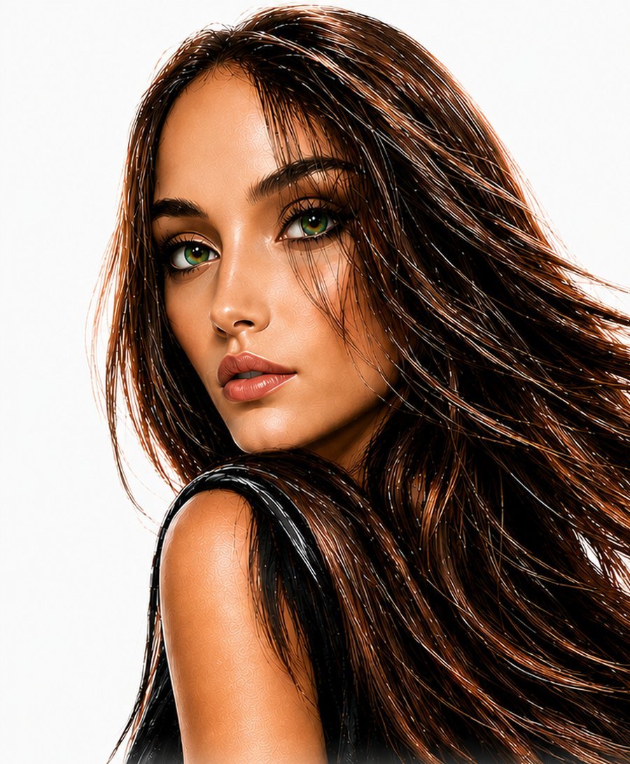 Modelo representando os desfiles de moda da TEXARM Brasil